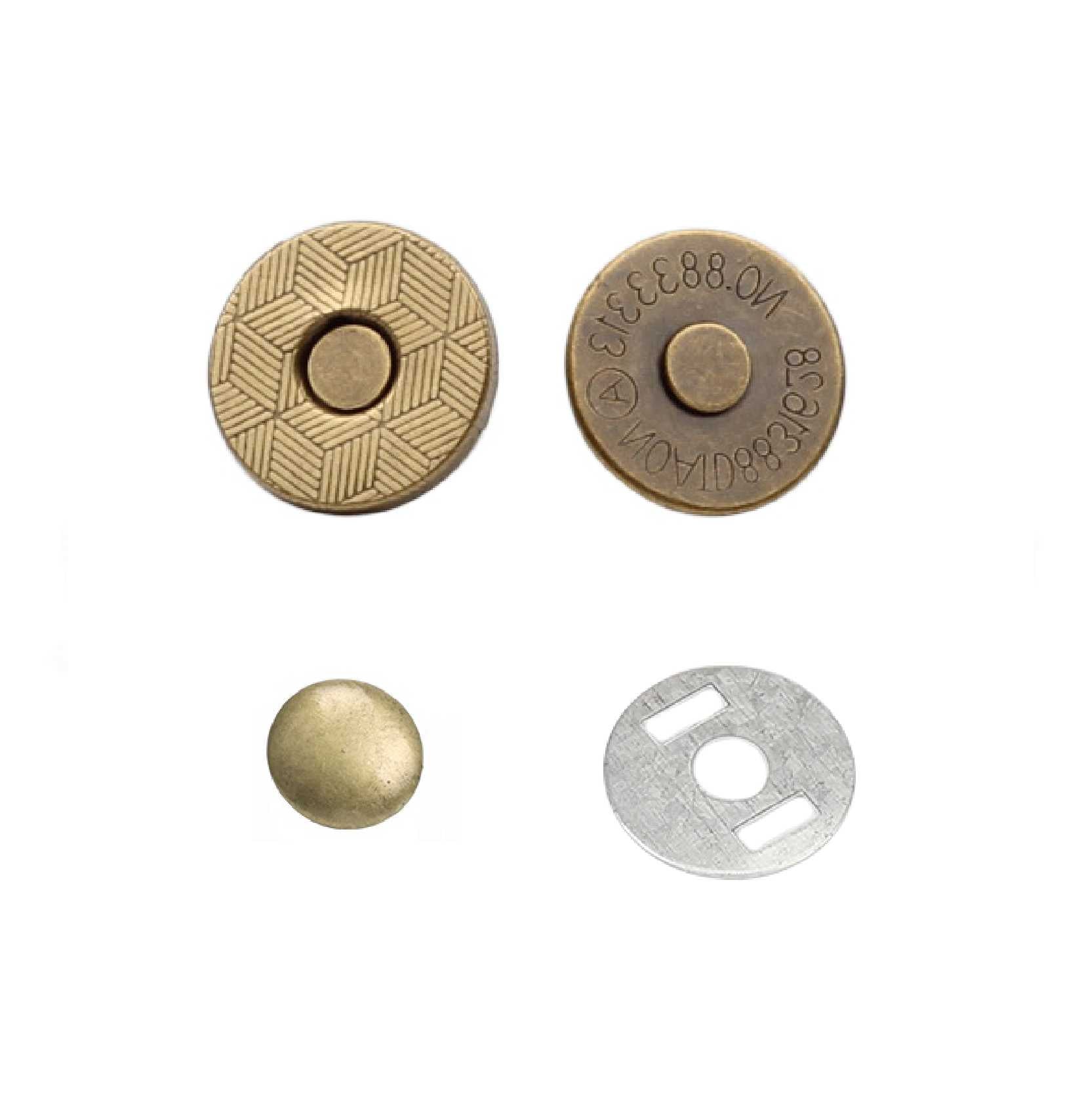 8 Sets Magnetic Button Clasps Snaps Fastener Clasps Magnetic Bag